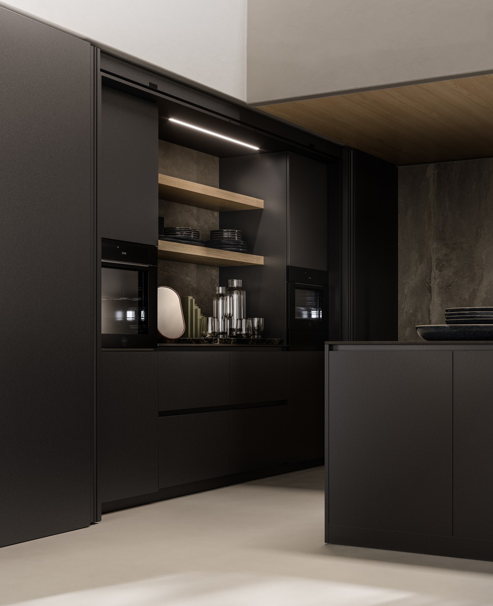 Pedini Cucine Arkè — Στήλες & αποθήκευση
