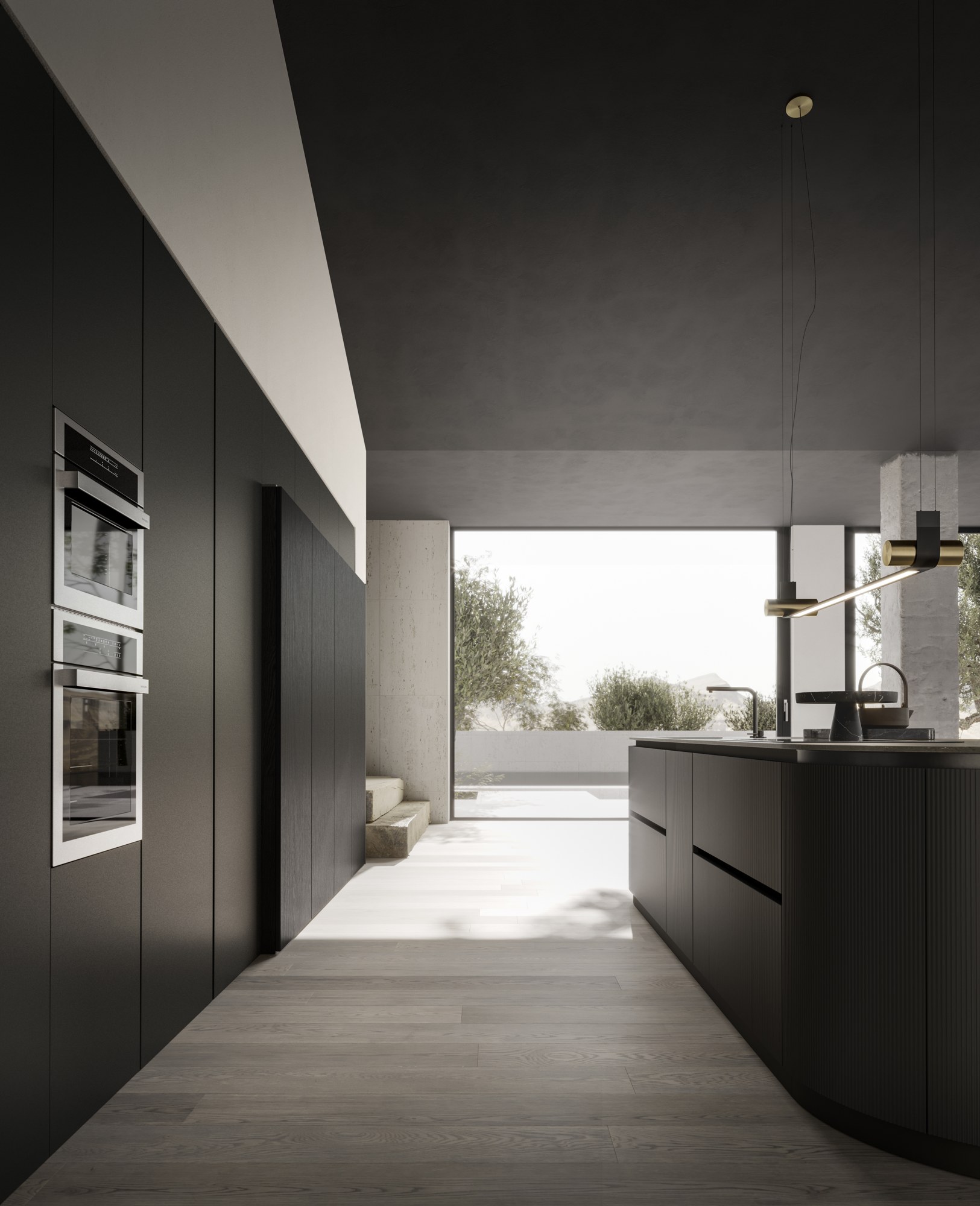 Pedini Cucine Arkè Shape — Material detail