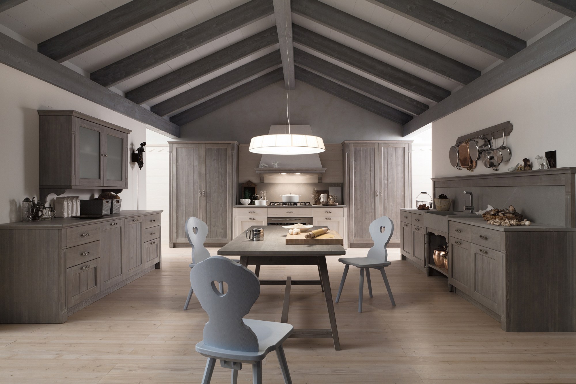 Scandola Mobili T03 – Stile rustico — Country στη Σοφίτα