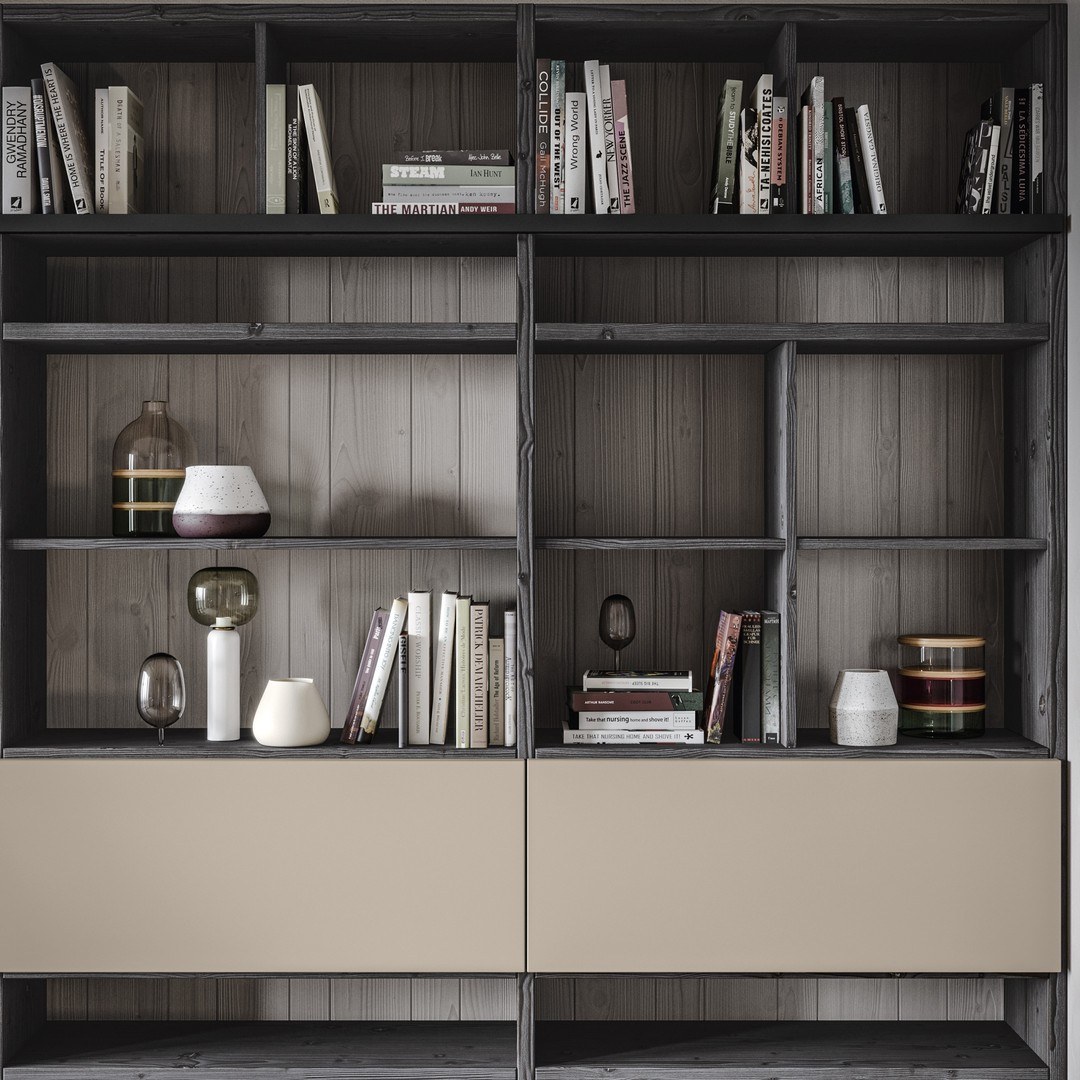 Scandola Mobili M10 – Ambienti Living — Living room composition — General view