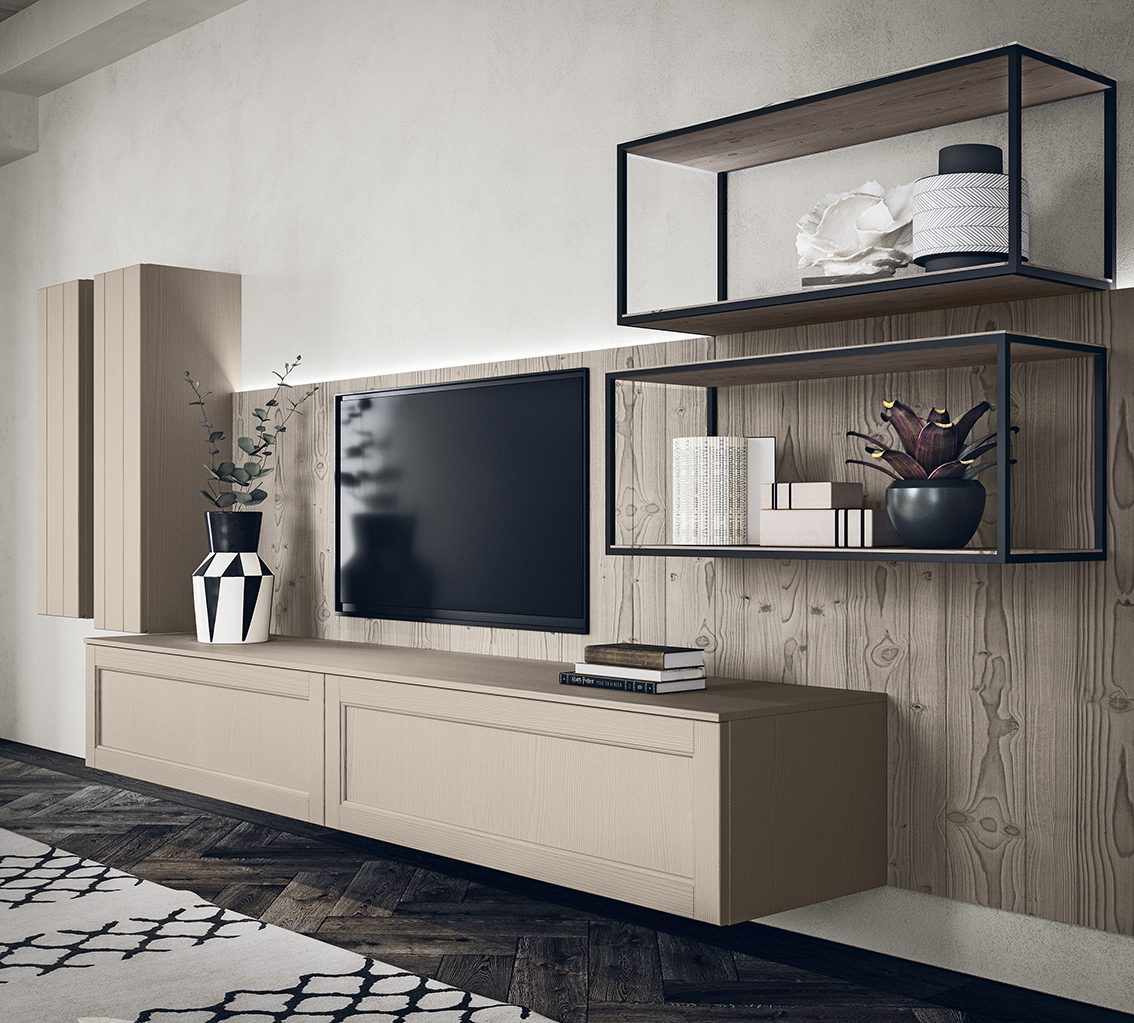 Scandola Mobili M01 – Open space — TV Composition