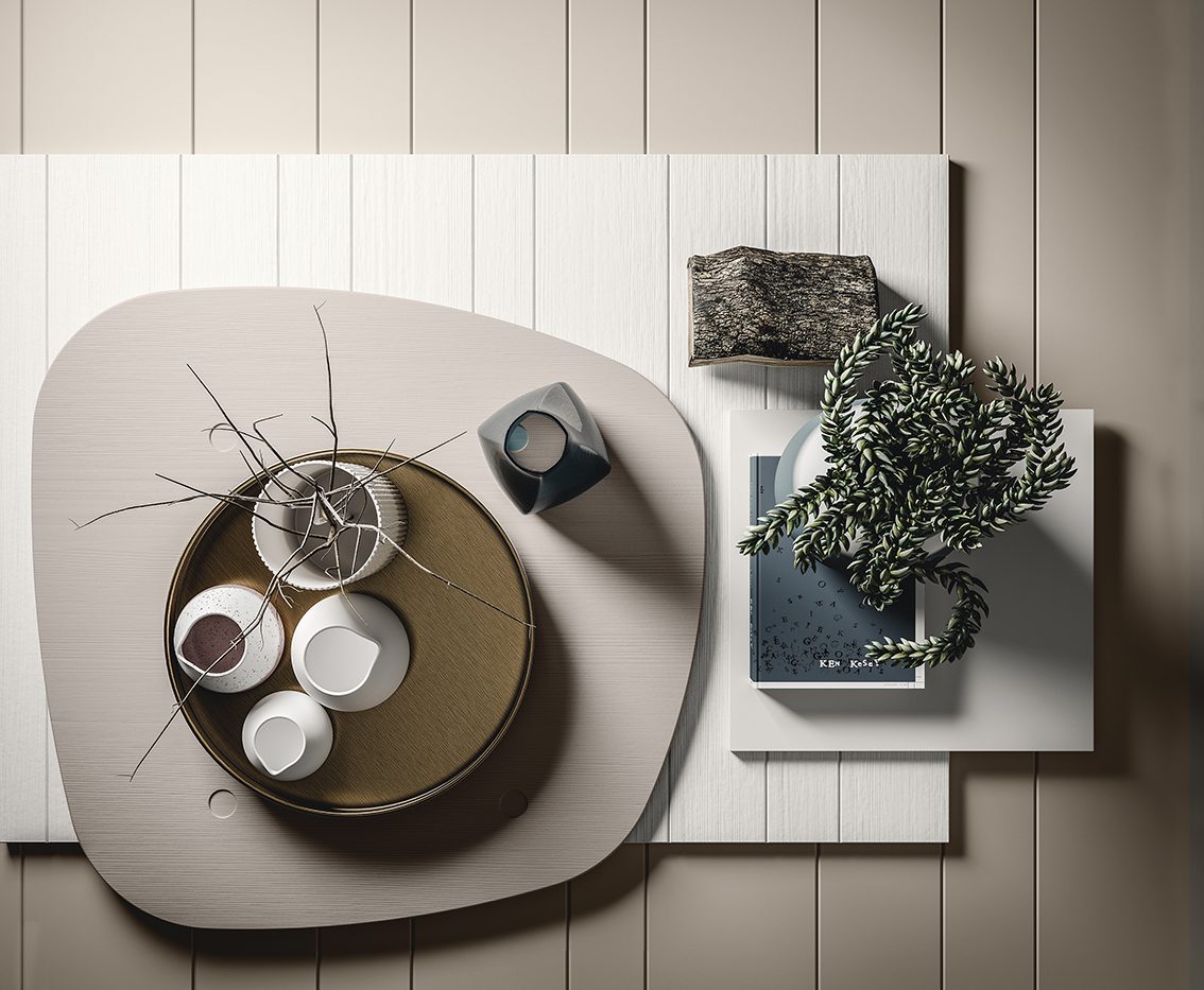 Scandola Mobili M05 – Parete in nicchia — Materials Detail