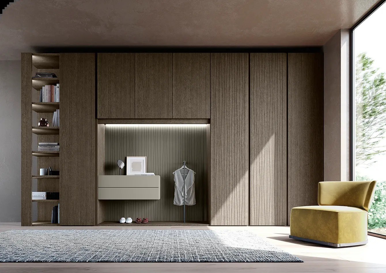 Scandola Mobili Wardrobe Battente Classic — Classic hinged — General view