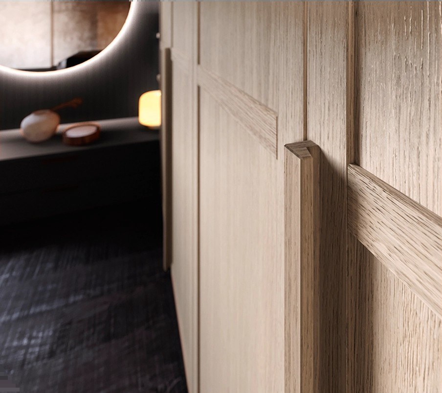 Scandola Mobili Wardrobe Battente Classic — Classic hinged — vertical view
