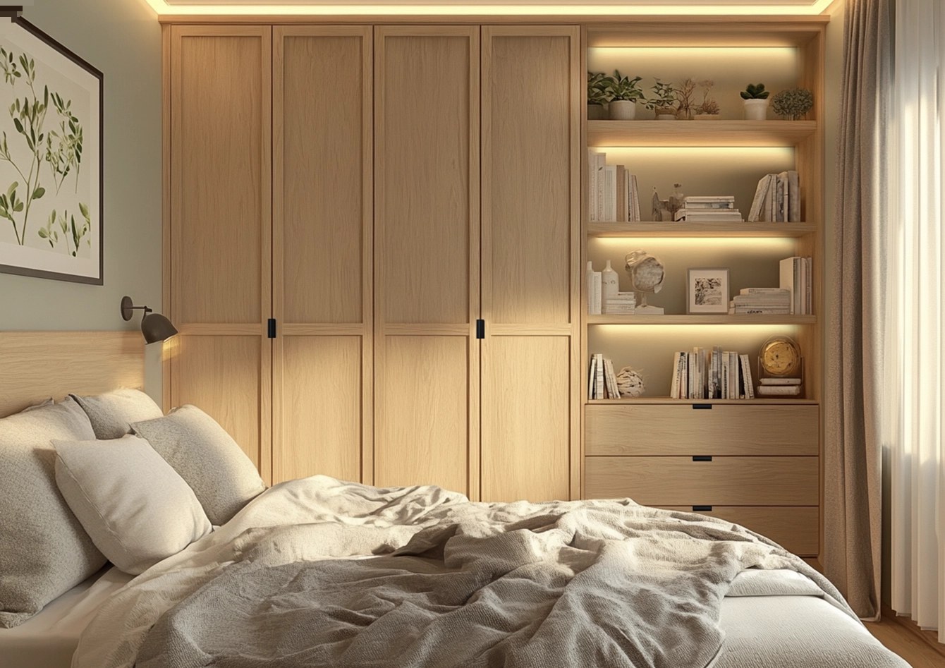 Scandola Mobili Wardrobe Battente Classic — Classic hinged — General view