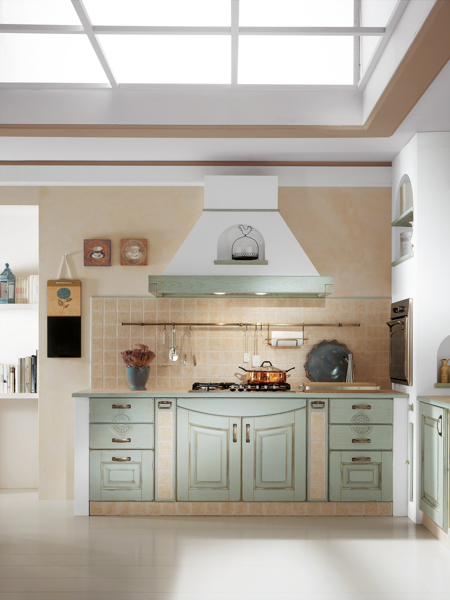 Sira Cucine Eva · Acqua di Mare — Extractor hood