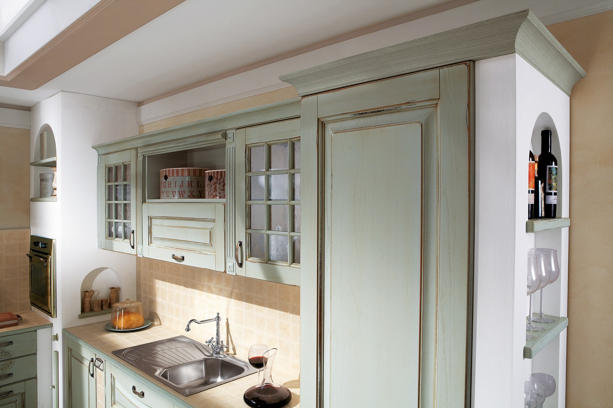 Sira Cucine Eva · Acqua di Mare — Columns