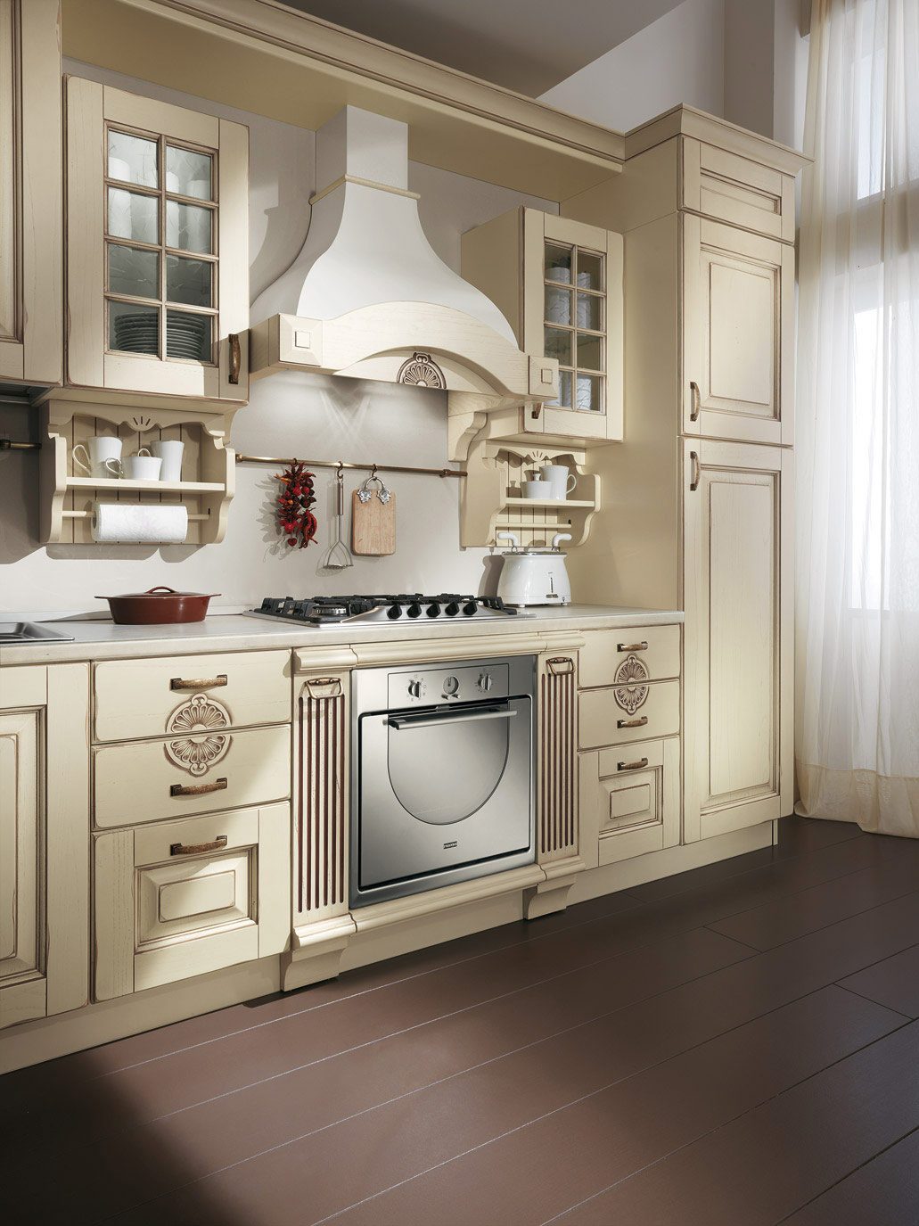 Sira Cucine Eva · Beige Antico — Dining Room