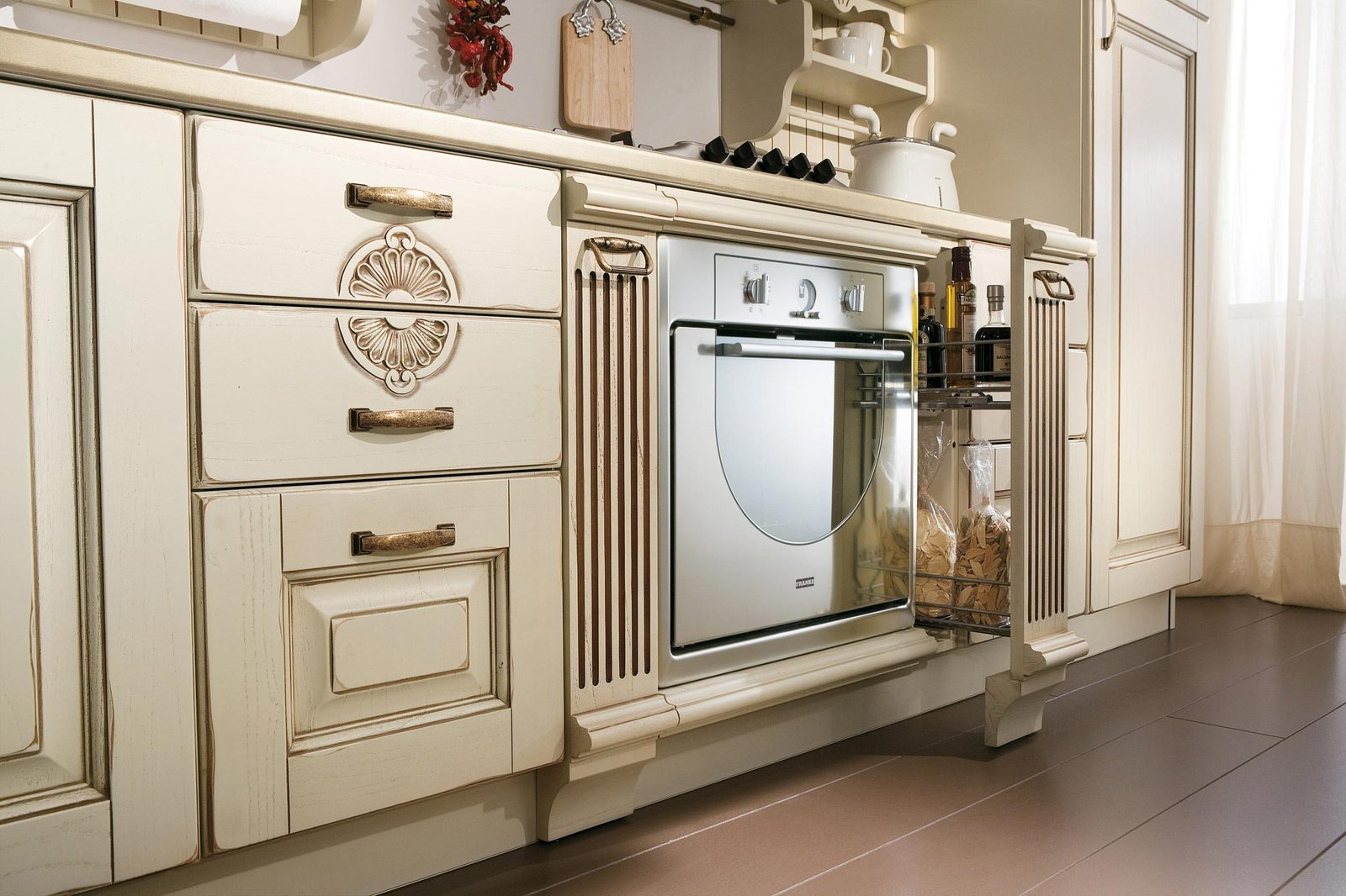 Sira Cucine Eva · Beige Antico — Built-in