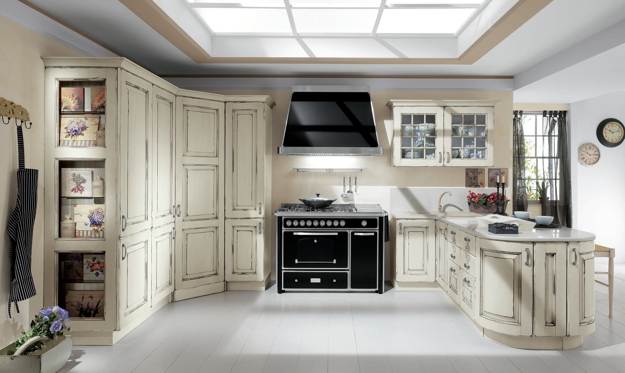 Sira Cucine Eva · Bianco Antico — View