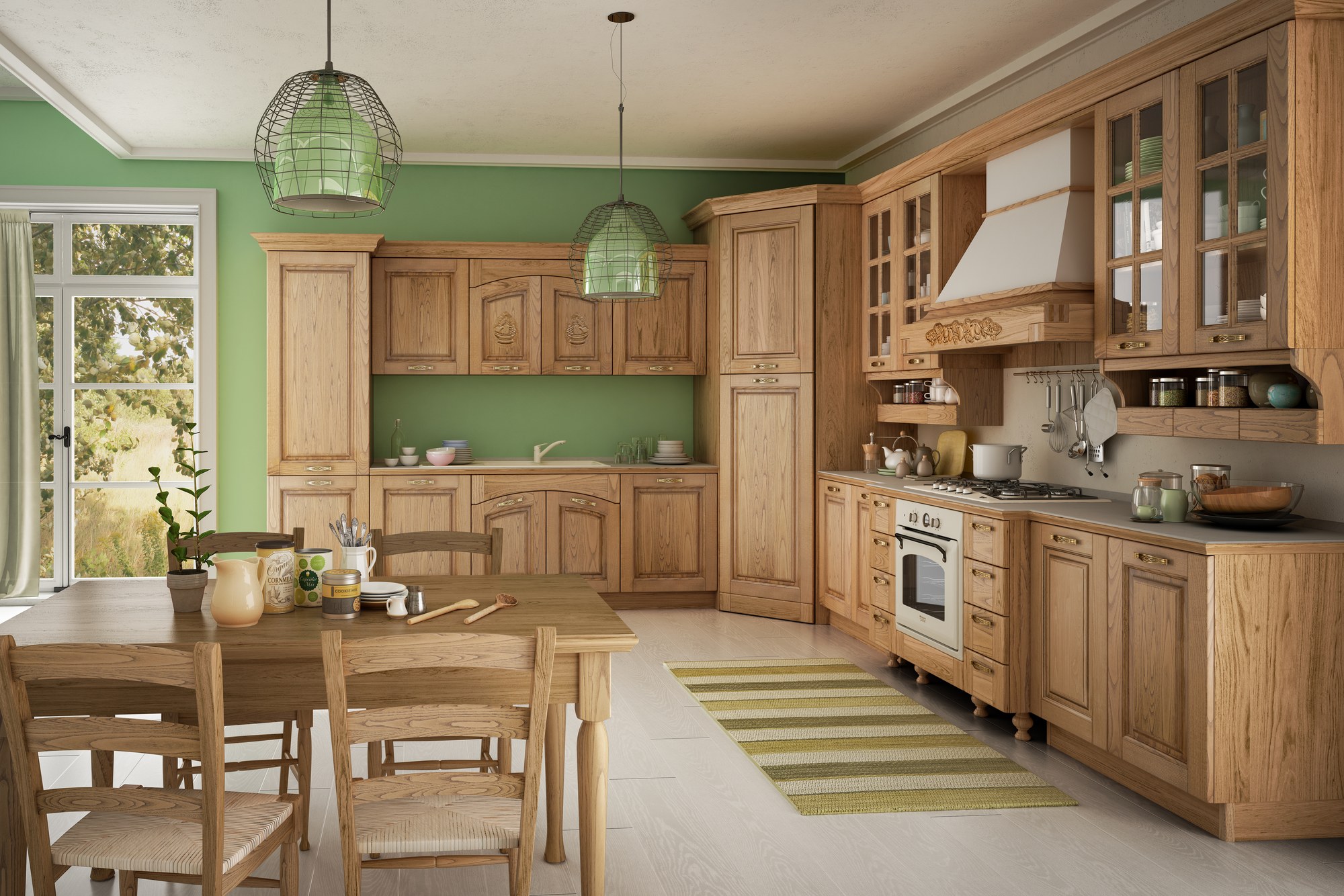 Sira Cucine Sofia · Castagno