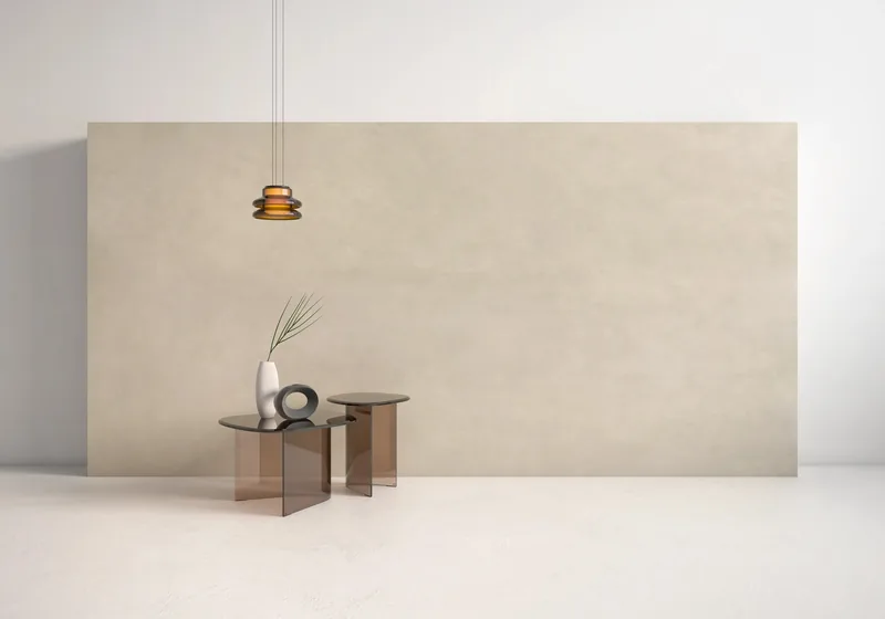 Ascale Cement Cosmopolita Ivory slab, cement look