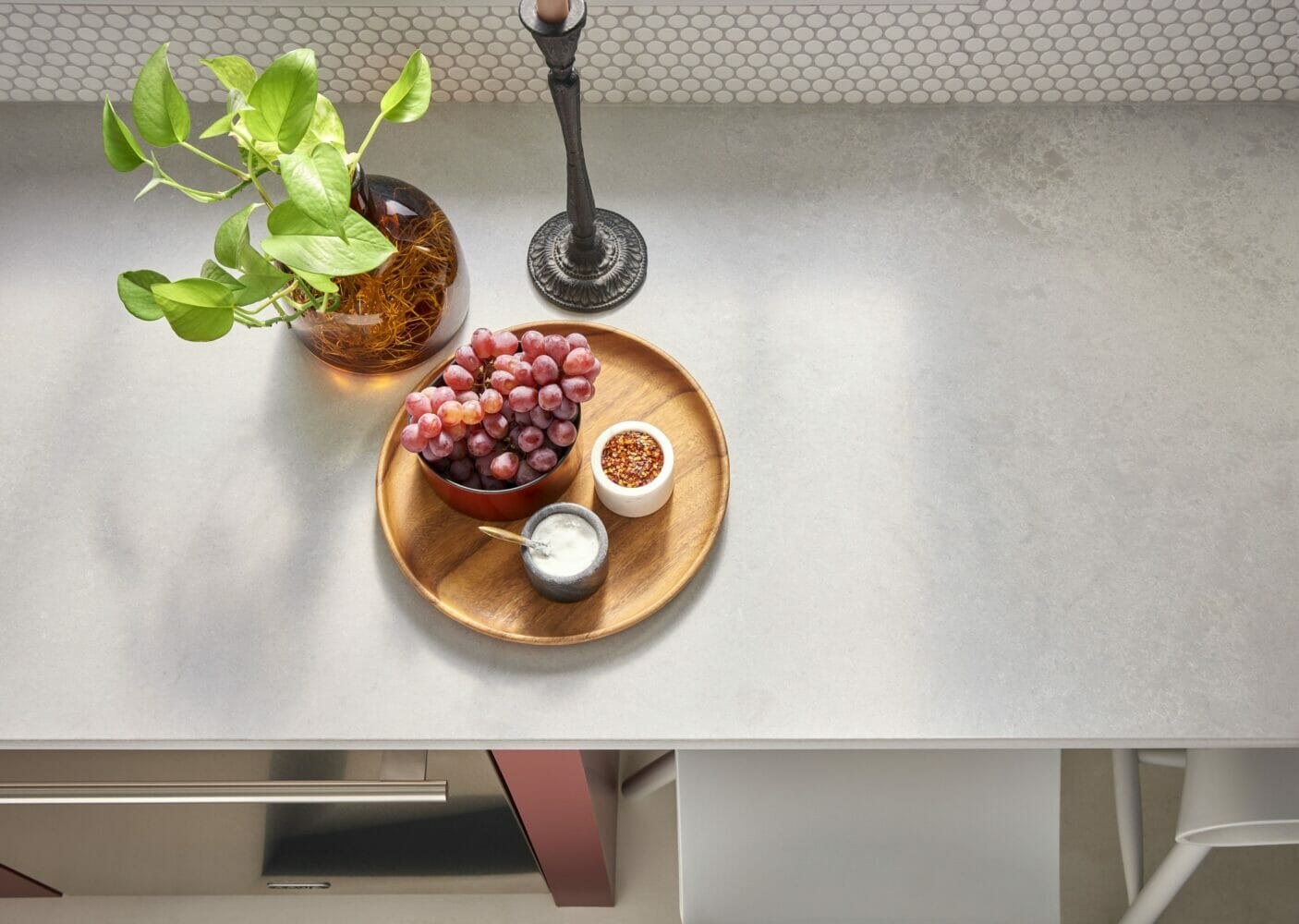 Caesarstone Airy Concrete — λεπτομέρεια