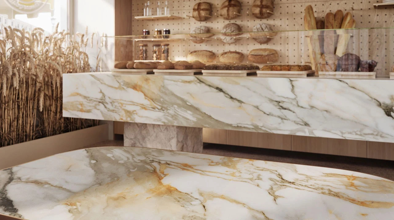 Caesarstone Antikella — λεπτομέρεια