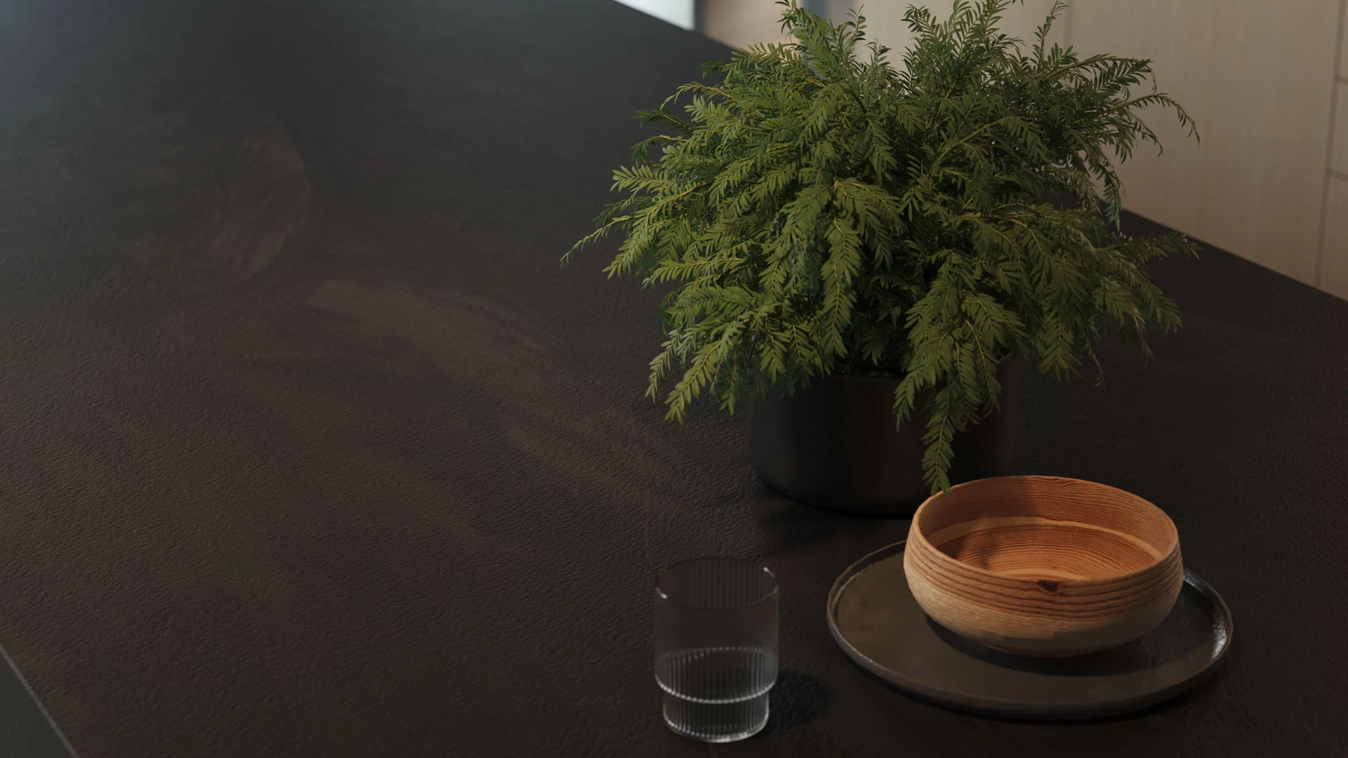 Caesarstone Black Eclipse — λεπτομέρεια