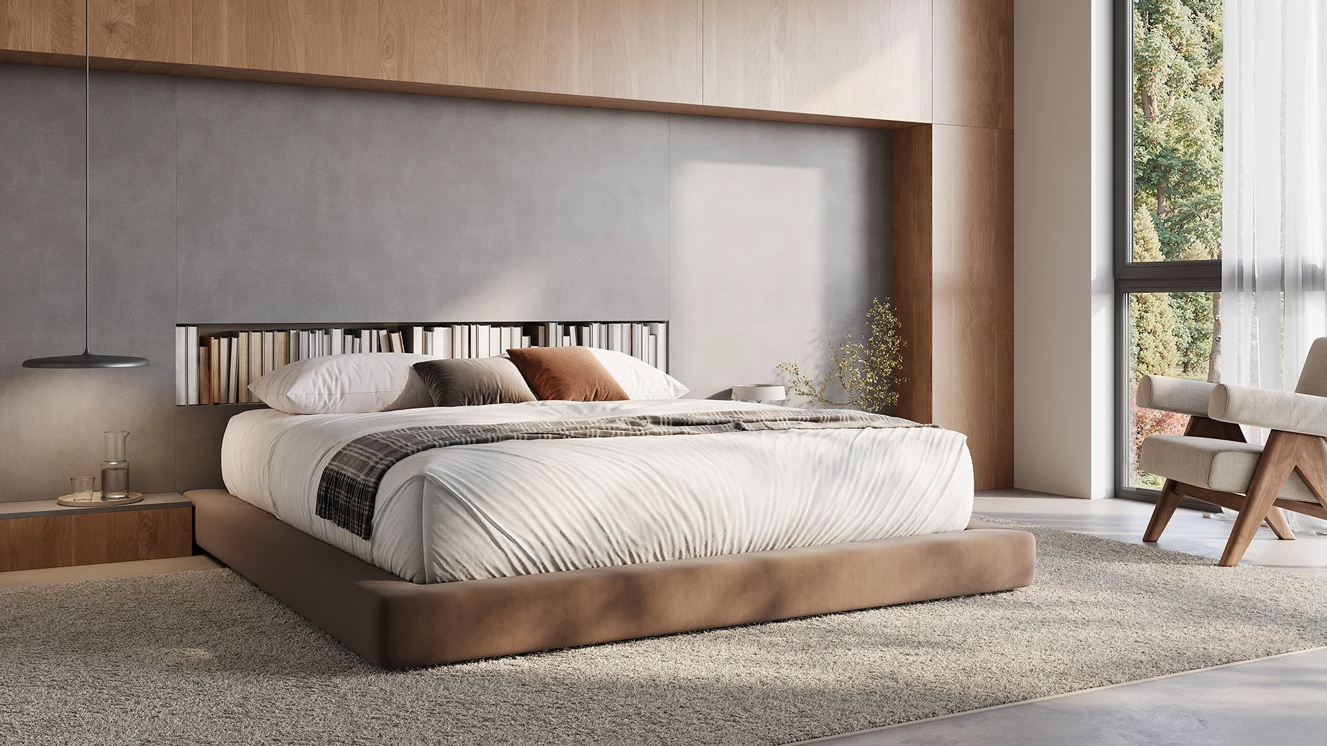 Caesarstone Charcoal Leather