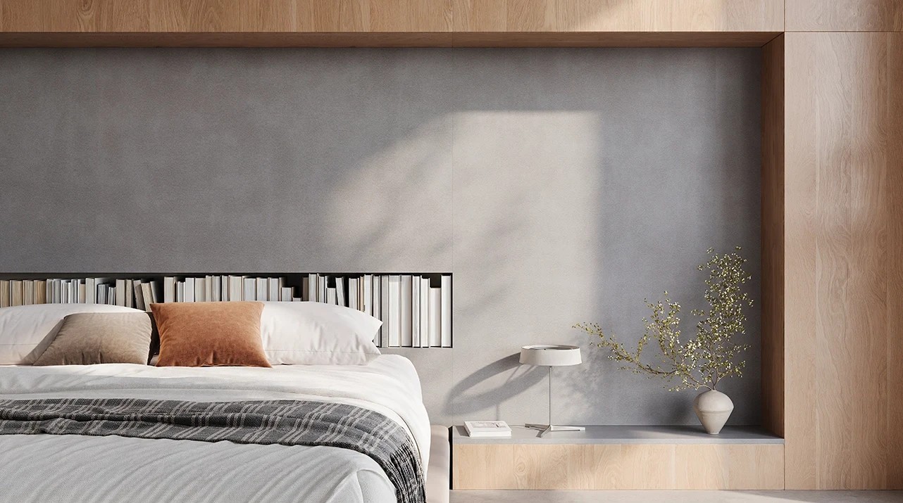 Caesarstone Charcoal Leather — λεπτομέρεια