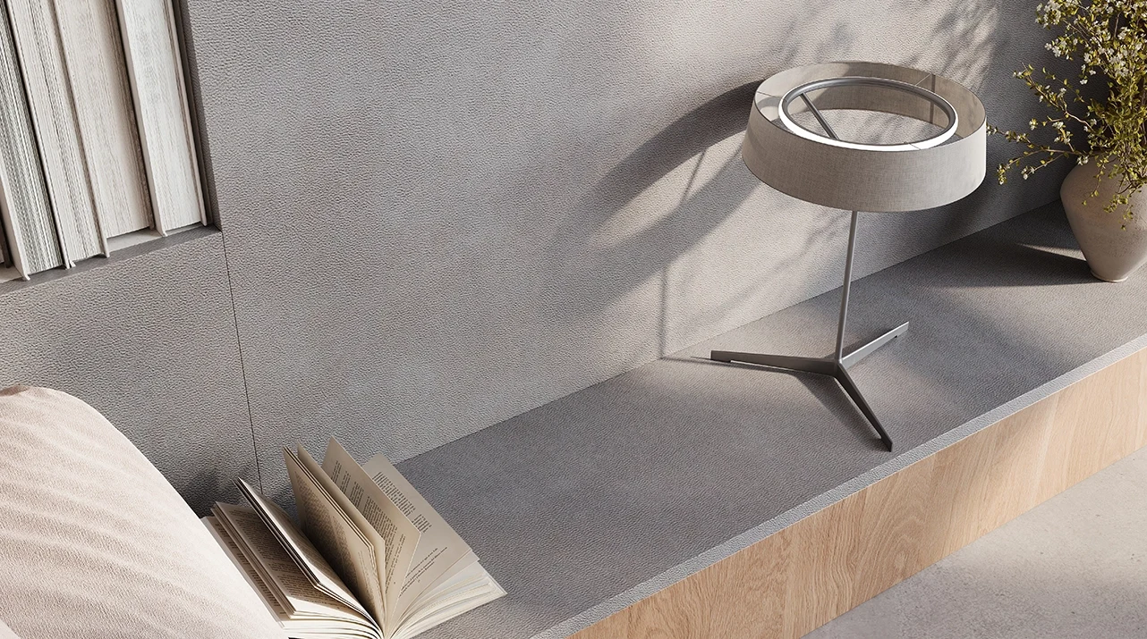 Caesarstone Charcoal Leather — λεπτομέρεια