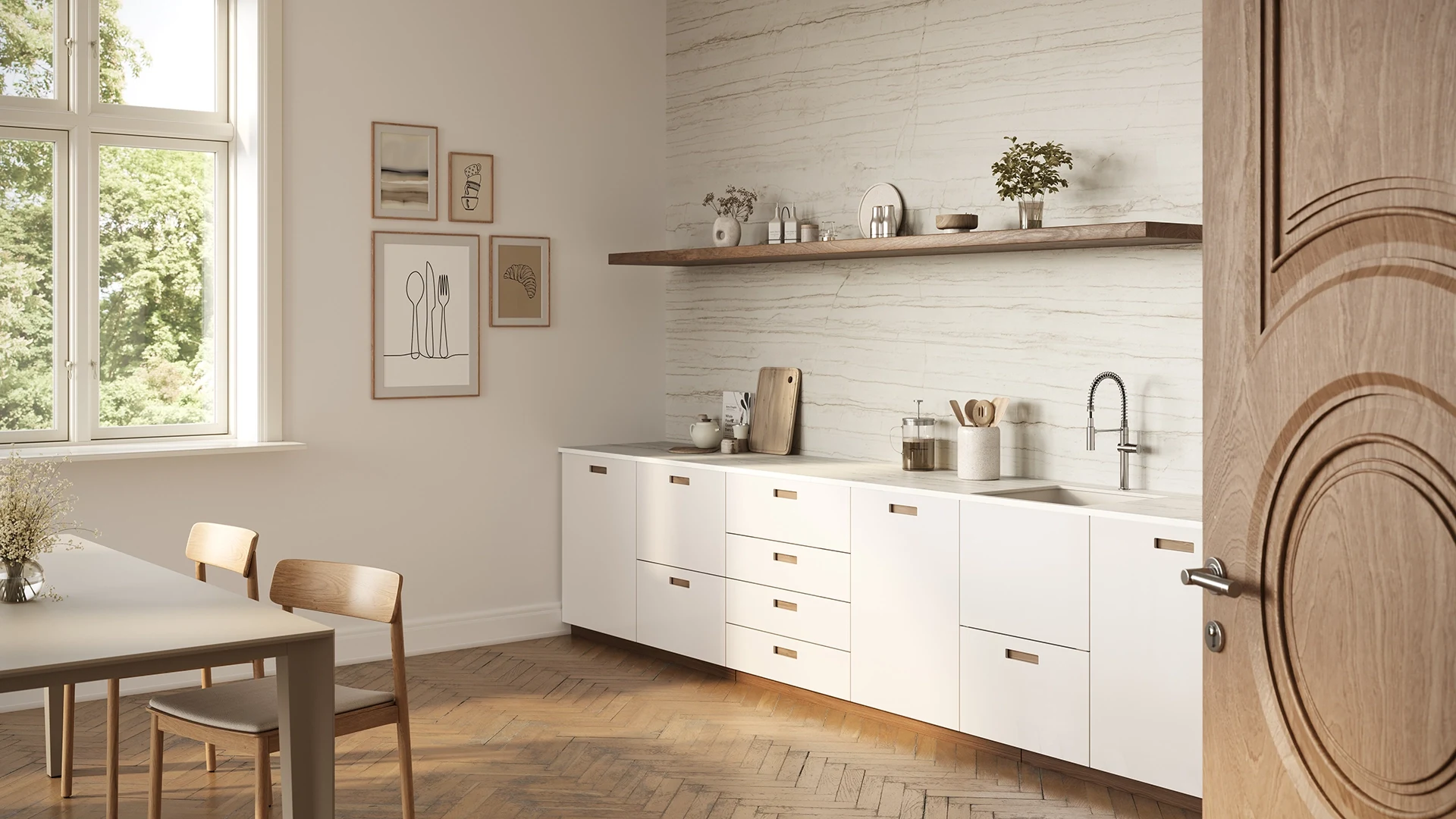 Caesarstone Everline — σε χώρο
