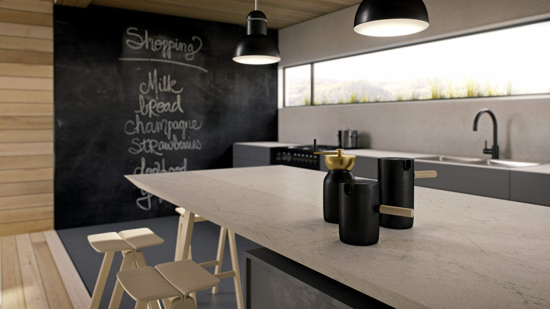Caesarstone Georgian Bluffs — λεπτομέρεια