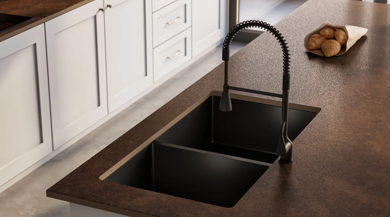 Caesarstone Majesty Metal — σε χώρο