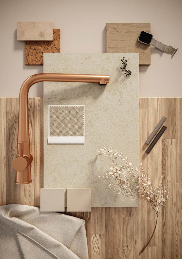 Caesarstone Marenstone — λεπτομέρεια