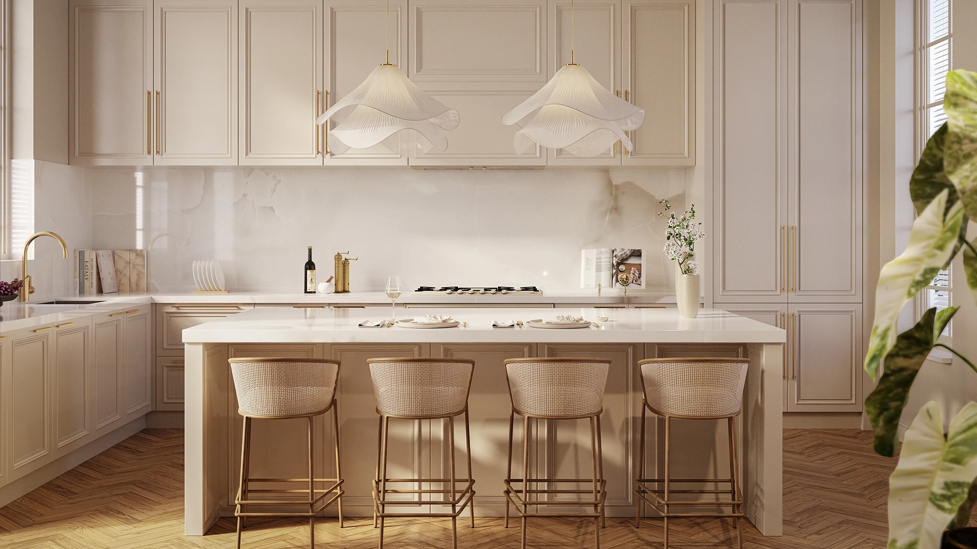 Caesarstone Moon ice