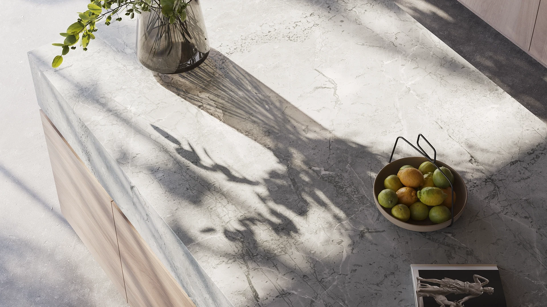 Caesarstone Northern Ice — σε χώρο