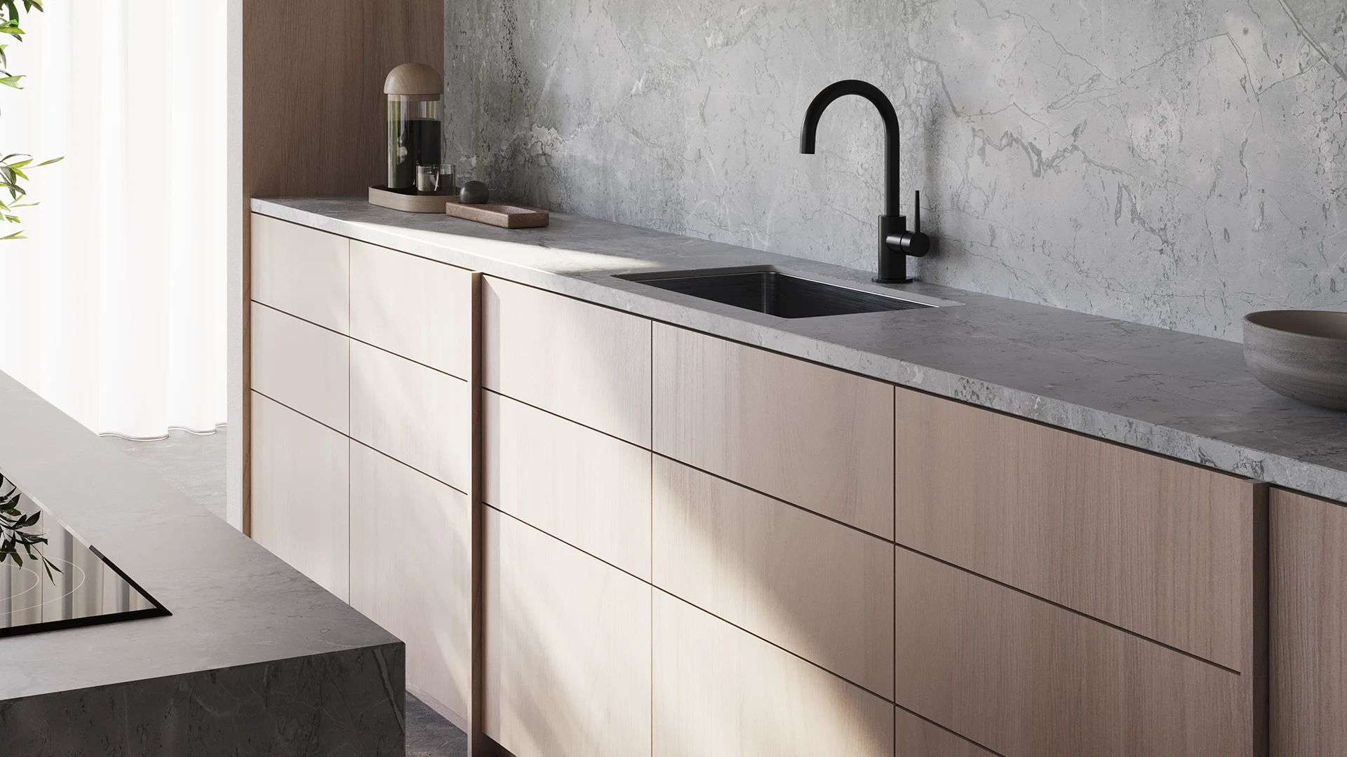 Caesarstone Northern Ice — λεπτομέρεια