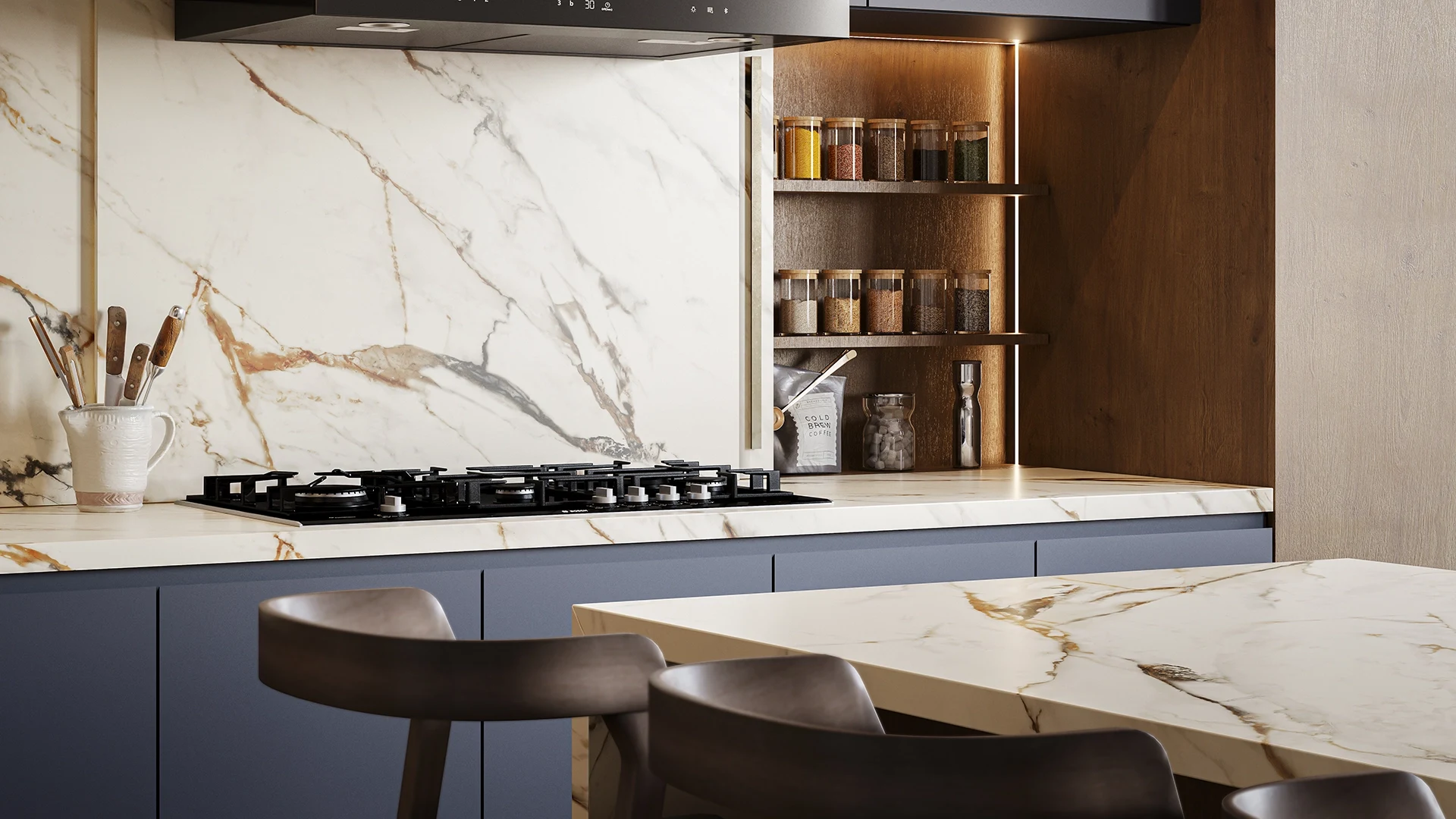 Caesarstone Ocianoston — σε χώρο