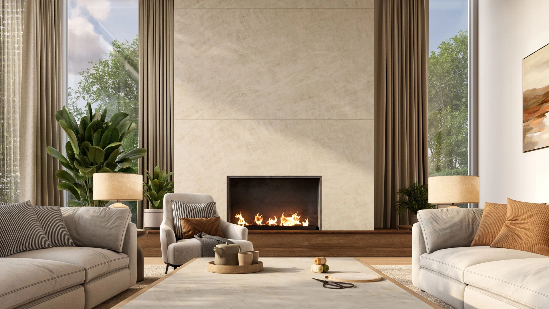Caesarstone Opal Taj — λεπτομέρεια