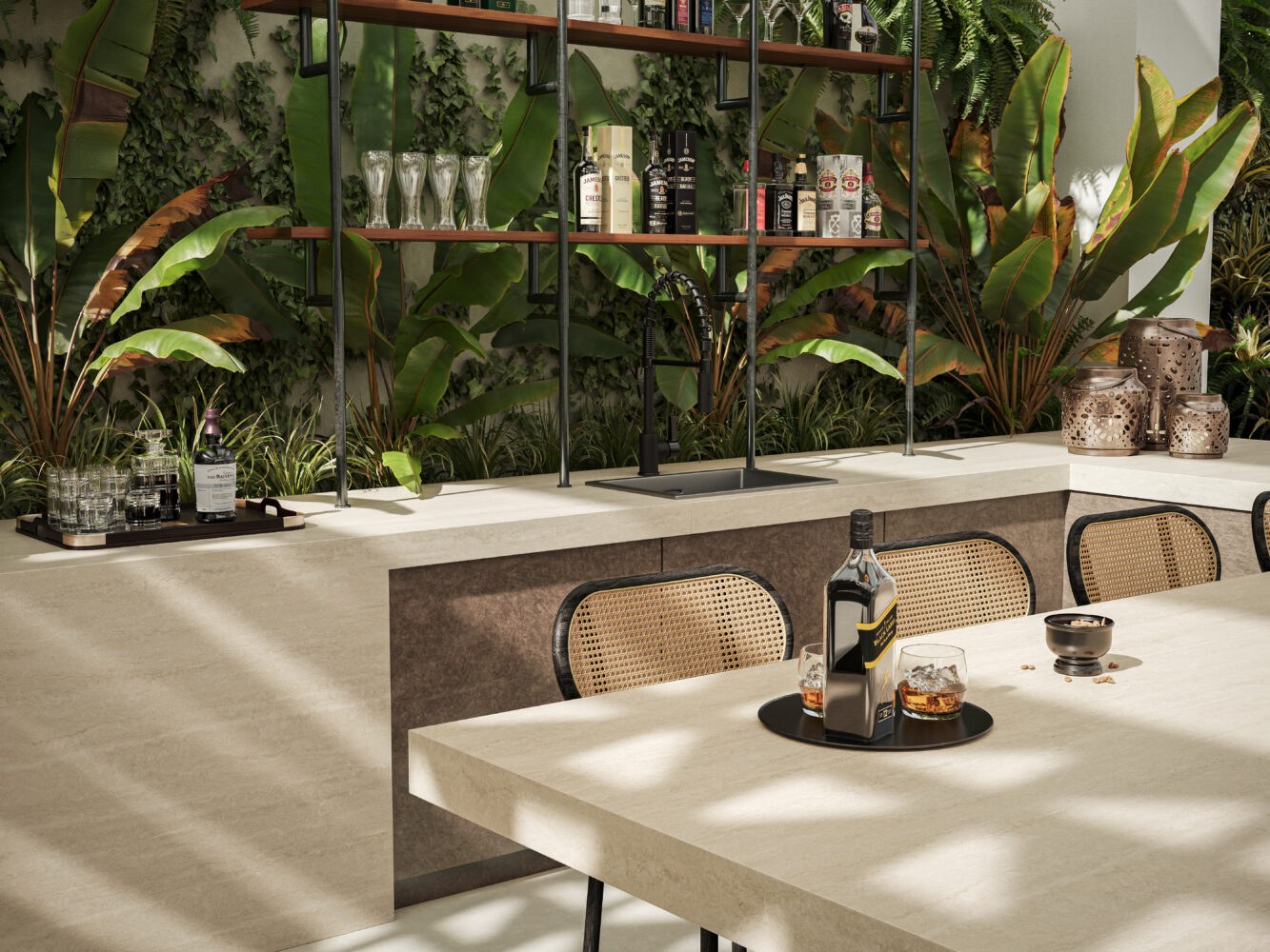 Caesarstone Silvax — λεπτομέρεια