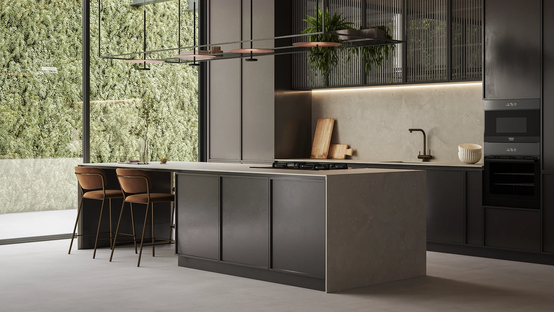 Caesarstone Silvertail — σε χώρο