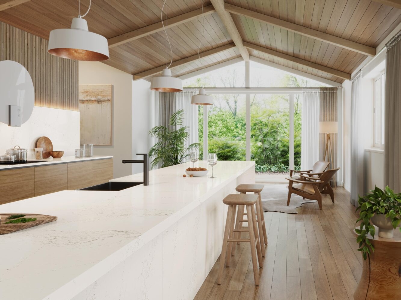 Caesarstone Solenna — λεπτομέρεια