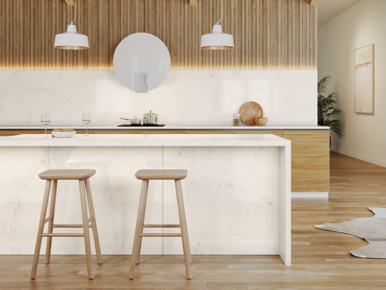Caesarstone Solenna — λεπτομέρεια