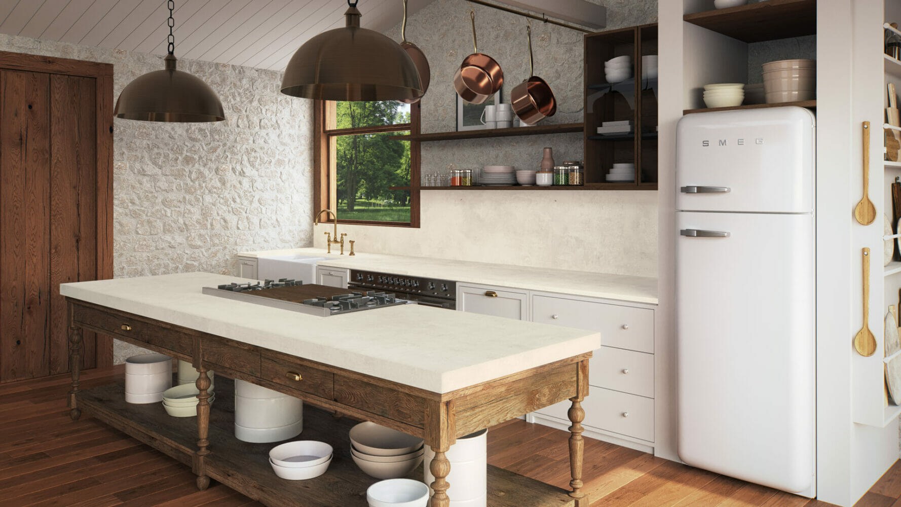 Caesarstone White Ciment
