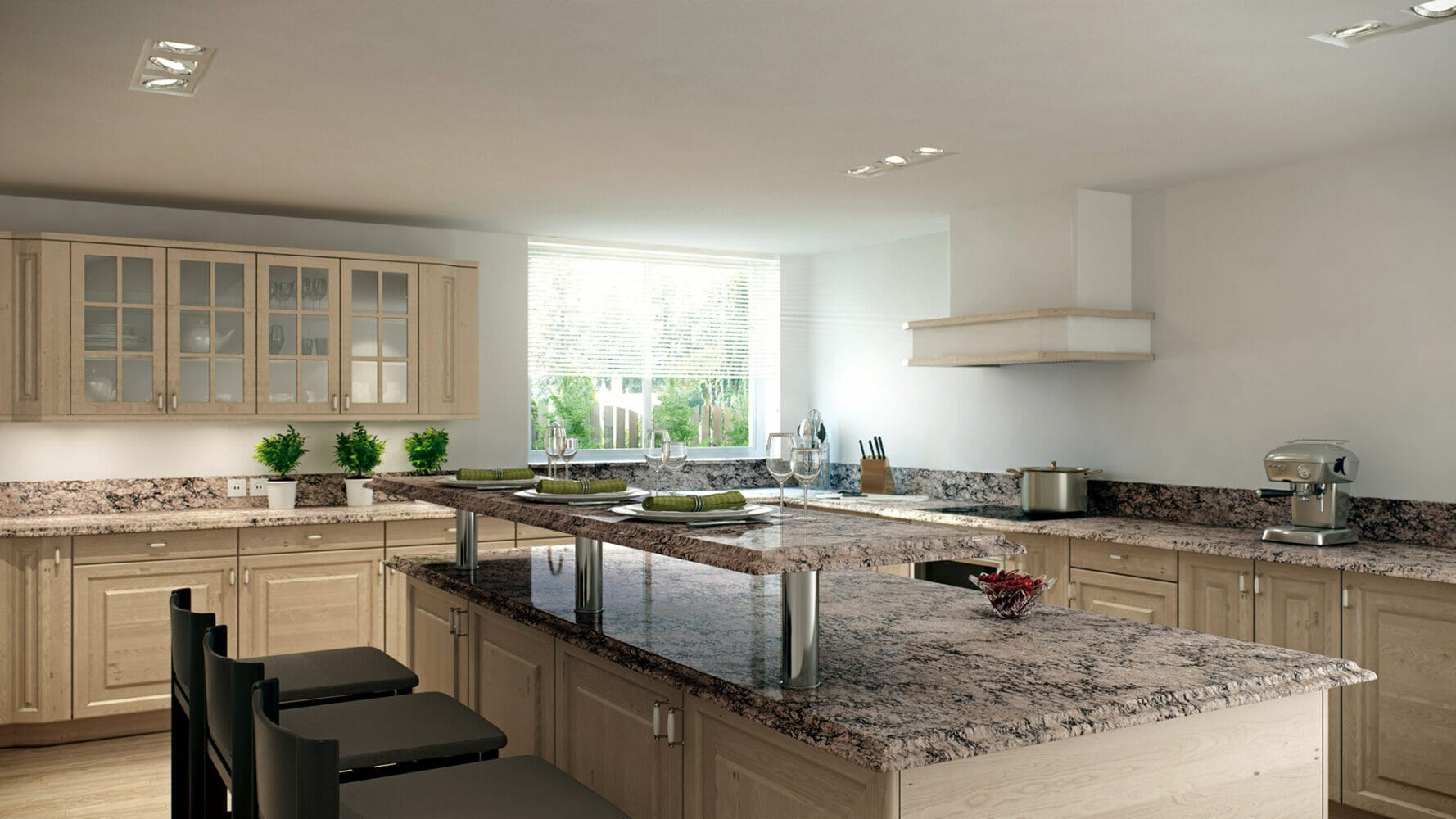 Caesarstone Himalayan Moon — λεπτομέρεια