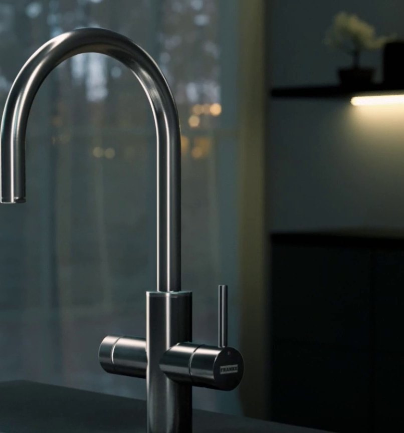 Μπαταρία Franke Mythos Water Hub σε φινίρισμα Anthracite