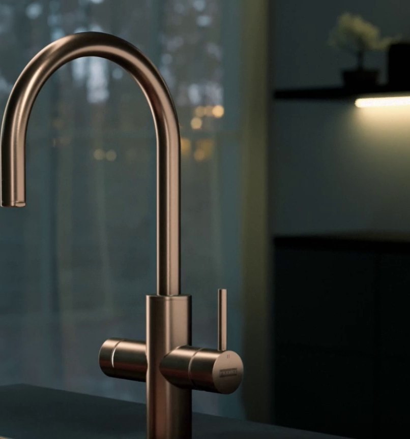 Μπαταρία Franke Mythos Water Hub σε φινίρισμα Copper